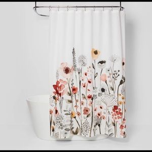 NWOT Floral Shower Curtain Target Threshold